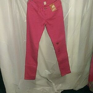 Arizona Jean Company Pink Skinny Jeans NWT